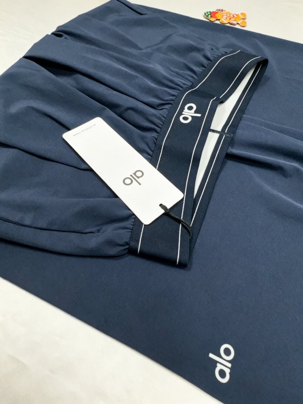 👮‍♀️ALO Yoga Suit Up Trouser Navy Regular 30" Inseam🐋NWT - Picture 4 of 8